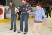 Taking Orphans Ice Skating In Kiev, January, 2008 