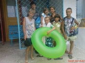 Children From Children Hope Orphanage At A Camp In Southern Ukraine, Partially Funded By Struggling Kids, July, 2010 